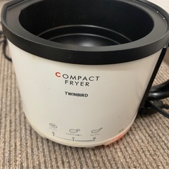 ツインバード　コンパクトフライヤーの画像