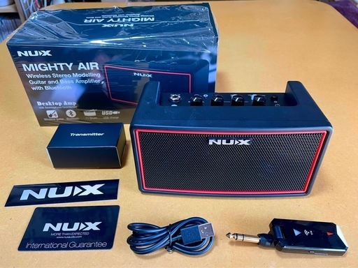 ★新品★ワイヤレス・ポータブル・ギターアンプ『NUX Mighty Air』