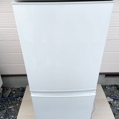 シャープ ノンフロン冷凍冷蔵庫 SJ-D14B-W