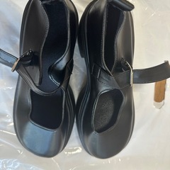 【未使用】24.5cmくらい黒パンプスの画像