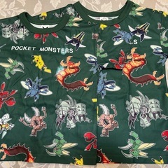 ポケモンキッズTシャツ110と120
