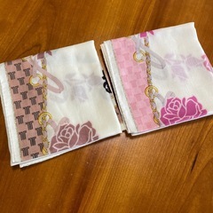 【値下げしました‼️】新品 LANVIN/ランバン 大人のガーゼハンカチ（2枚セット）の画像