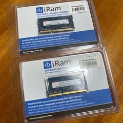 【値下げしました‼️】新品 iRam 4GB DDR3 1066MHz SODIMMの画像