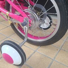 子ども三輪車14インチの画像