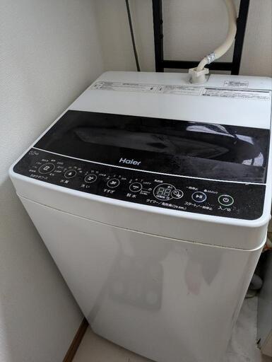 洗濯機　Haier2019年製