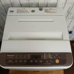 :全自動 洗濯機 Panasonic パナソニック NA-F60PB12 2019年製 6.0kg big wave wash ビッグウェーブウォッシュの画像