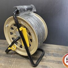 【引き取り限定】【未使用品】ハタヤ 畑屋製作所 GT-50 電工ドラム コードリール 屋内用 5A 125V 有効長49m VCTソフトム2.0mm×2C×50mの画像