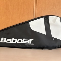 【超美品】Babolat テニス ラケットケース黒/白