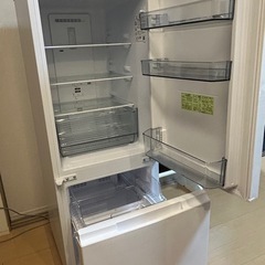 シャープ　ホワイト　冷凍冷蔵庫　SJ-D18H-W 左右付替可の画像
