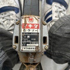 マキタのジグソーです。