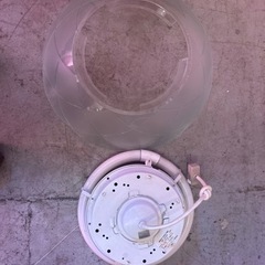 レトロ‼️吊り下げ型照明器具・動作確認済み・傘幅400cm×高さ12cm 家具 照明器具の画像