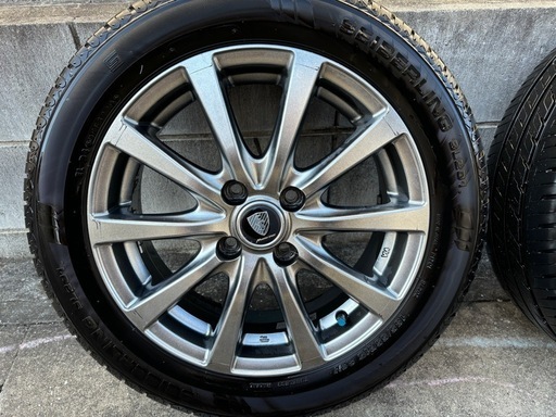 ブリヂストン　4本セット　5.5J 100 +45 　15インチ　マナレイスポーツ