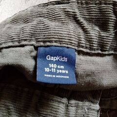コーデュロイパンツ　GapKids　140cmの画像