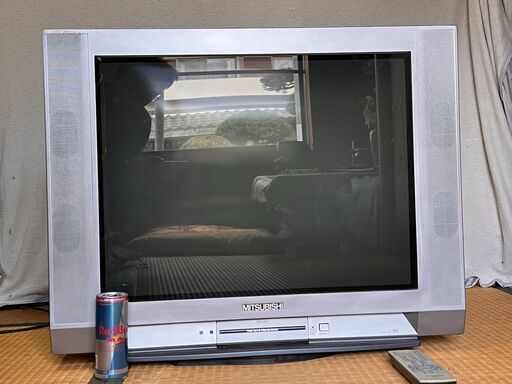 三菱電機製29インチブラウン管テレビ (くじら123) 木幡のテレビ