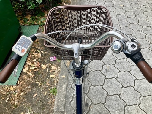 Panasonic電動自転車　青