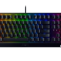 Razer BlackWidow V3 Tenkeyless - Green Switch テンキーレス ゲーミングキーボード メカニカル グリーン軸 Chroma RGB 高耐久アルミ製トッププレート 印字の消えないABS キーキャップ 英語US配列の画像