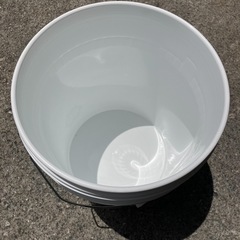 プラスチックペール缶 20L 洗浄済み ポリバケツ 保存容器 泉大津市、堺市の画像