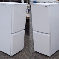★SHARP/シャープ★2ドアノンフロン冷凍冷蔵庫 152L つけかえどっちもドア 霜取不要 SJ-D15G-W 21年製の画像