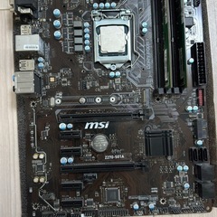 z270 S01A ＋i7 7700k＋メモリ8G×2
