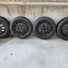 タイヤ・ホイル　4本セット 145/80/R13 