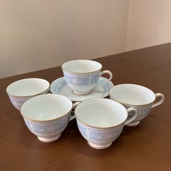 ノリタケ　noritake カップ&ソーサー5客セット