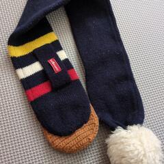 お話中…ホットビスケッツ マフラー 手袋セットの画像