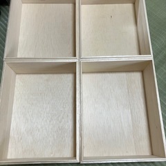 木箱 4つセット【お話中】