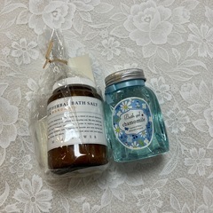 バスソルトとバスジェル