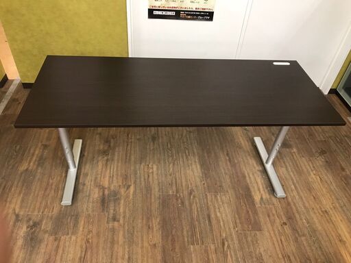 ニトリ 長机 高さ調節可能 ブラウン 【ジャングルジャングルイズミヤ広陵店】