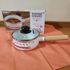 　決まりました　すみっこぐらし　蓋つき片手鍋
