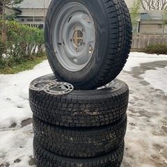 195/80R15 スタッドレス ジムニー ハイエースなどに　JB23
