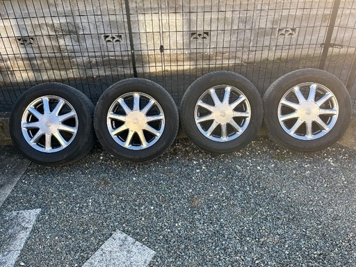 トヨタクラウン純正ホイールタイヤセット再値下げしました。