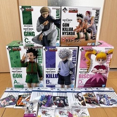 HUNTER×HUNTER 一番くじセット おまけ付き 一番くじ HUNTER×HUNTER フィギュア セミコンプリートセット おまけ