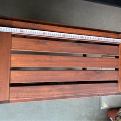 IKEAイケア　ネッマロー　アウトドアテーブル　折りたたみの画像