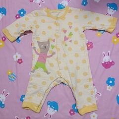 （値下げ）あったかロンパース　70cmの画像