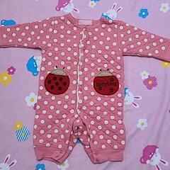 （値下げ）あったかロンパース　70cmの画像