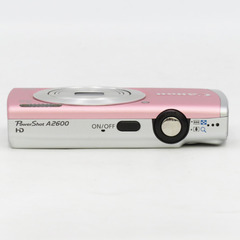 Canon デジタルカメラ PowerShot A2600 約1600万画素 光学5倍ズーム ピンク PSA2600(PK) 【コンプオフ金沢野々市店】の画像