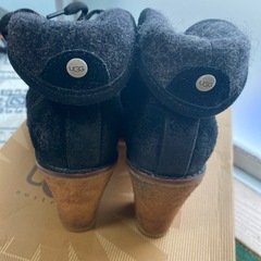 UGG黒 ムートンブーツ 22.5cm