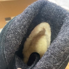 UGG黒 ムートンブーツ 22.5cmの画像