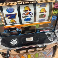 値下げ　パチスロ実機　マッピーコイン不要機付きの画像