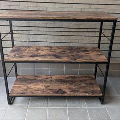 ニトリ 収納シェルフ☆オープンラック☆幅100cm ヴィンテージ...
