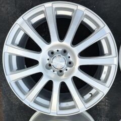 未使用 LA STRADA TIRADO α  18インチホイール 7.5J-18+55 100-5H 4本セット インプレッサ、ウィッシュ、86、BRZ、プリウス、レガシィの画像