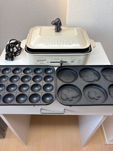 スヌーピー　ホットプレート　たこ焼き