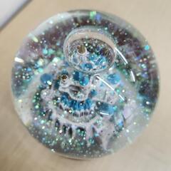 海外ディズニーワールドのスノードームかスノーグローブ、ジャンクでの画像