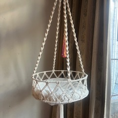 【無料でお譲りします】吊り下げ式猫用ベッドの画像