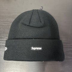 未使用品　Era Supreme FW22 Sロゴ ニット帽 ブラック