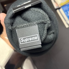 未使用品　Era Supreme FW22 Sロゴ ニット帽 ブラック