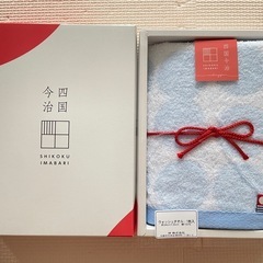 新品未使用　四国今治タオル　ウォッシュタオル　タオルギフトの画像