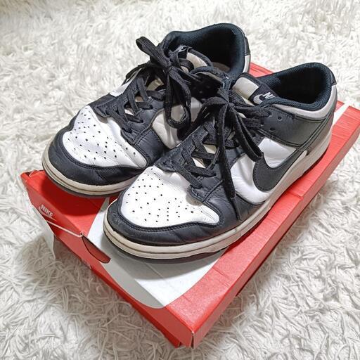ナイキ DUNK LOW RETRO スニーカー 靴 ブラックホワイト 27.5 メンズ