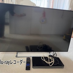 【取引決定済】レグザ 55インチ 4Kテレビ & 東芝ブルーレイレコーダー